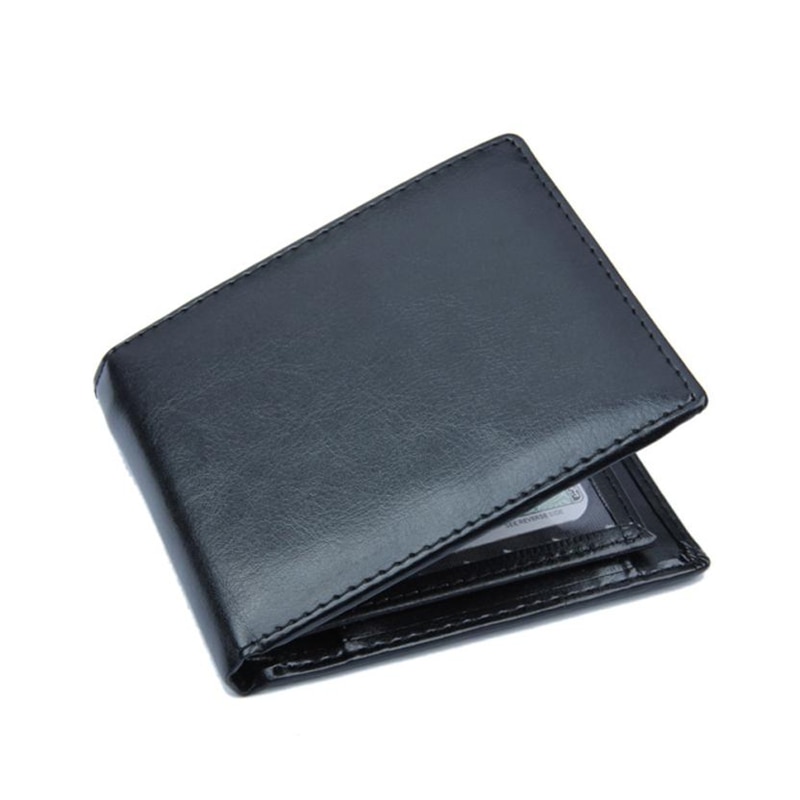 Mannen portemonnee mannelijke carteira Bifold Zakelijke Lederen Portemonnee ID Credit Card Holder Purse Zakken O #30