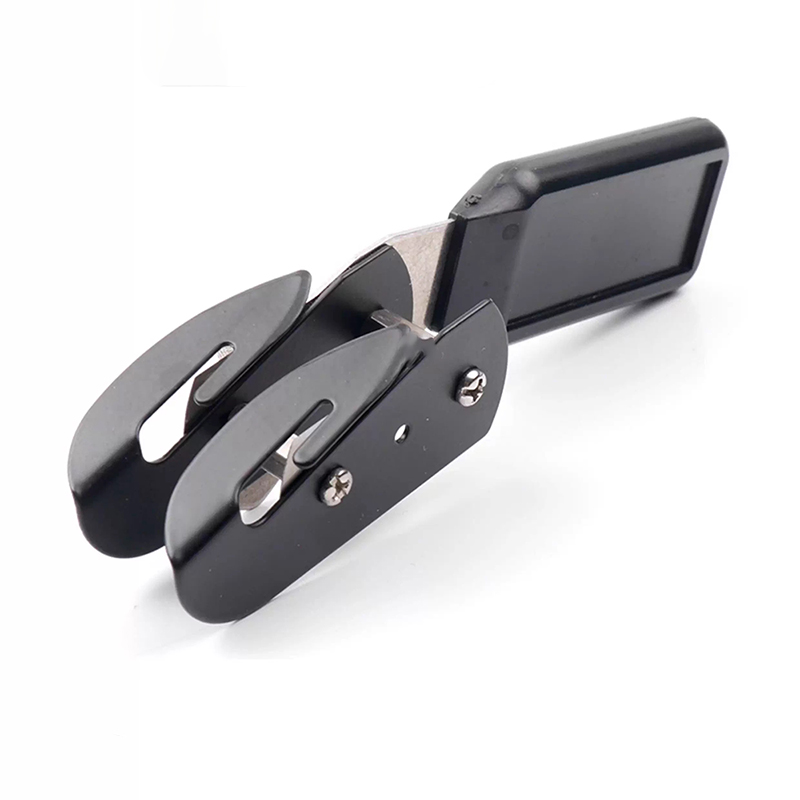 ALIWRAP-cortador de película de revestimiento de vinilo para coche, doble cabezal, cuchillo, cortadora de respaldo de papel, herramienta de corte de pegatinas de película de carbono, cortador de Metal de seguridad