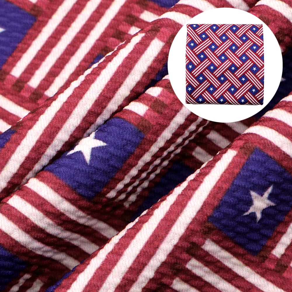 50*140cm. fjerde juli tryk bullet liverpool stof stretch strik stof væv børn hjemme tekstil gør det selv stof syning ,1 yc 10286: 1101406013