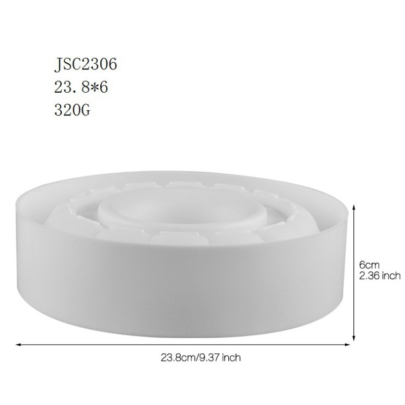 17 siliconen moussevormen, meerdere vormen witte cake, 3d vormen, hartvormige franse dessertbakvormen, taartdecoratiegereedschap: Jsc 2306