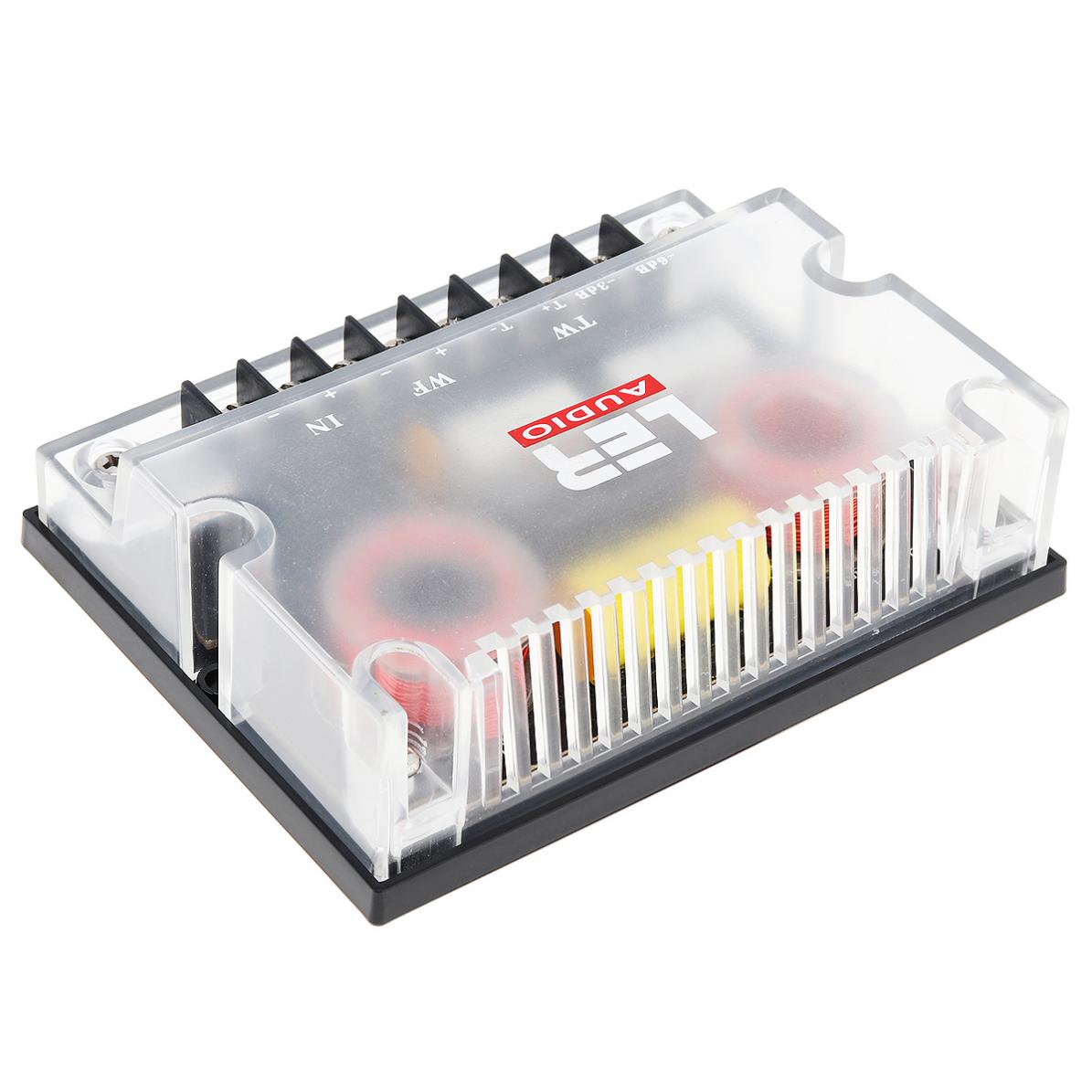 Frequency Divider Car Audio Modified Speaker Adjustable 2 Way Divider Easy Install Portable Frequency Divider