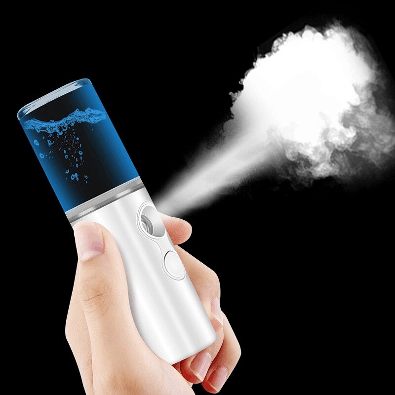Mini Nano Gezichtsnevel Spuit - Oplaadbare Ultrasone Luchtbevochtiger voor Huidverzorging