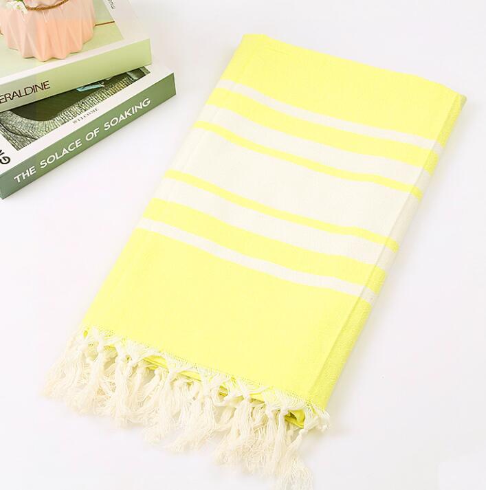 Turkiskt hamam handduk pestemal beach resa peshtemals bad fouta bomull stor 100*180 cm: E