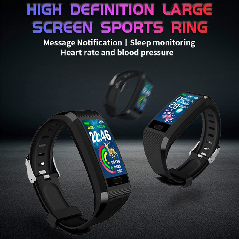 118plus Smart Wristband Fitness Bracelet Oxygen Blood Pressure Monitor Smart Bracelet Heart Rate Tracker Sport Smart Band Watch