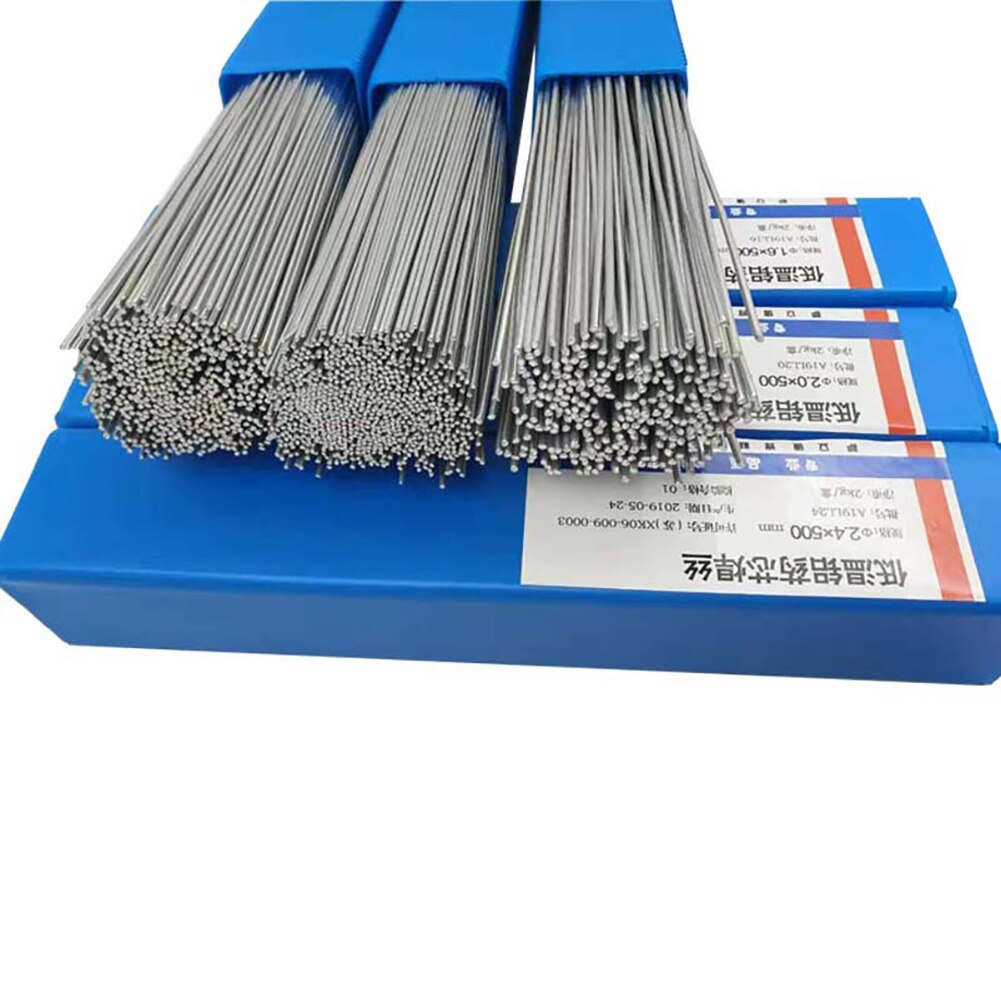 10Pcs Low Temperature Simple Welding Rods Easy Melt Aluminium Flux Cored Welding Electrodes Wire Solder For Aluminum