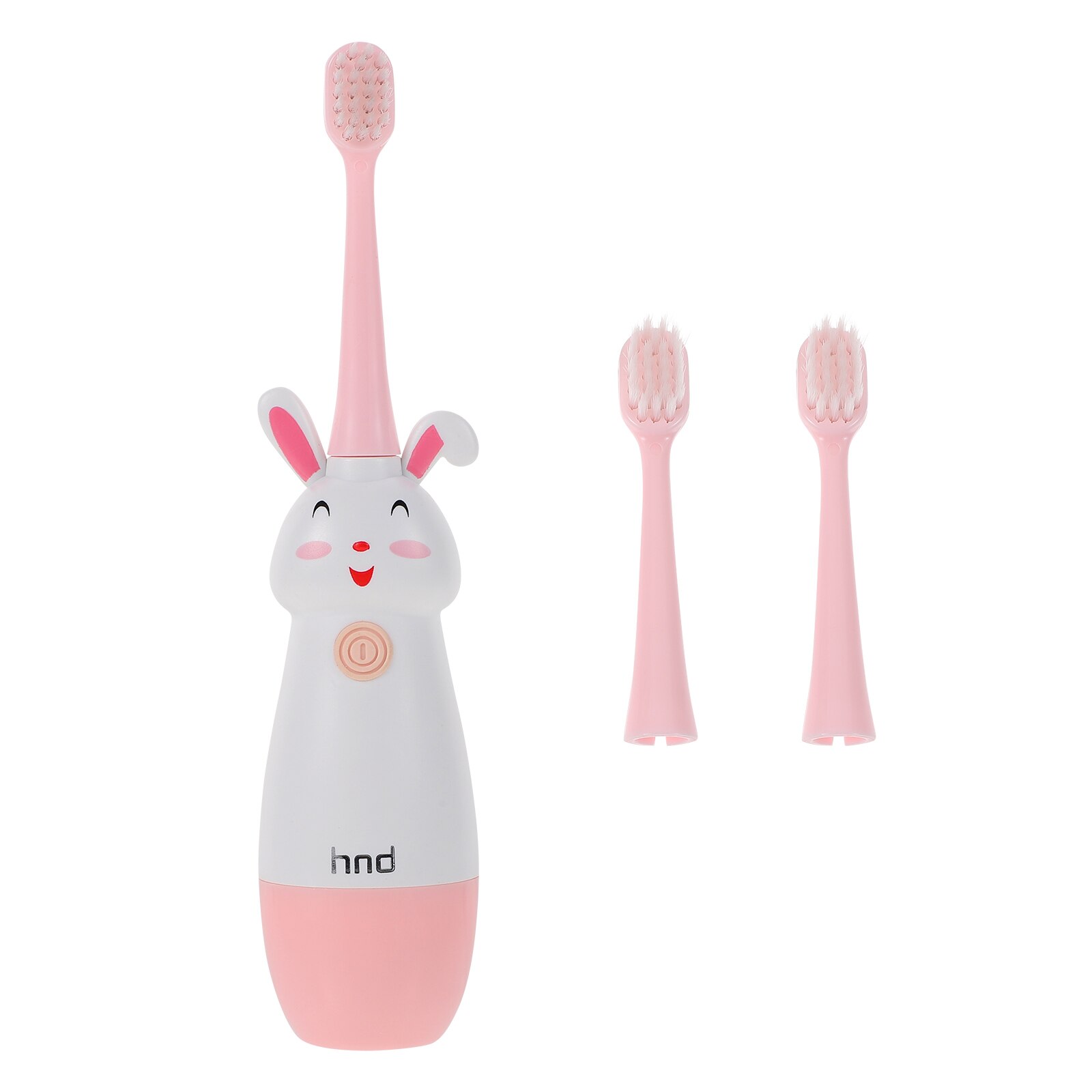 Brosse à dents électrique Portable pour enfants, 1 ensemble, soins dentaires: Pink