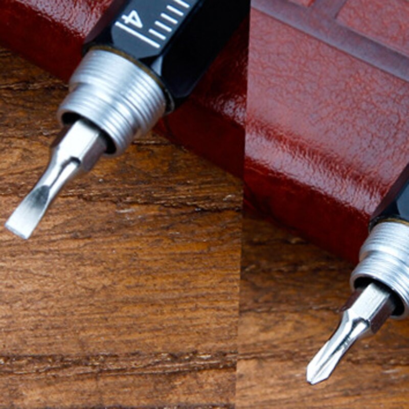 Multi-function Tool Pen Outdoor Metal Pen Screwdriver Hexagonal Touch Screen Carabiner Pen For Students For Office