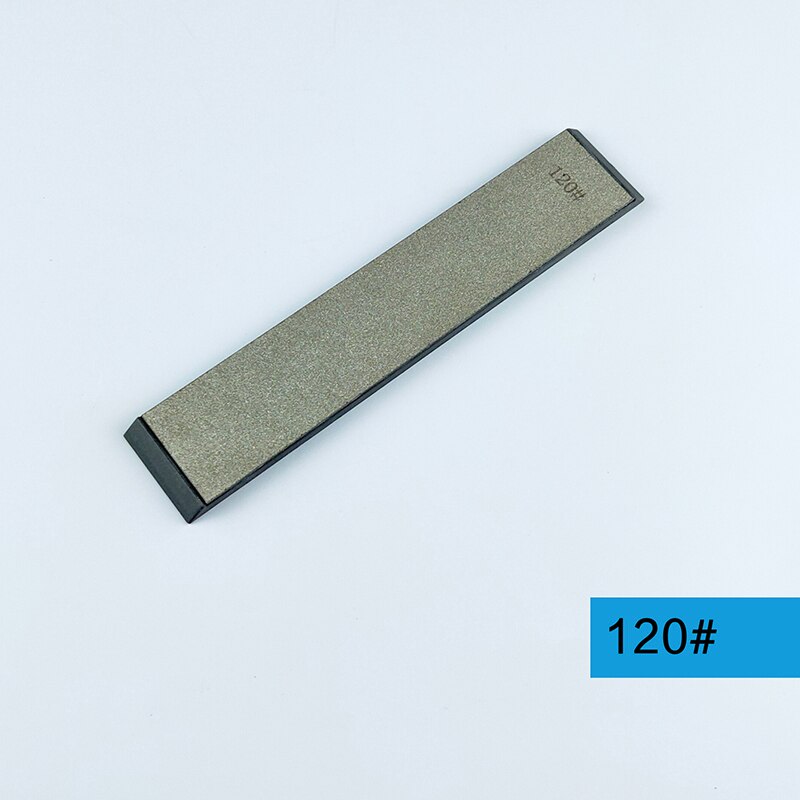 large Diamond stone bars knife sharpener Portable Special for sharpening Sharpening stone with base Sharpen blade Diamond: 120