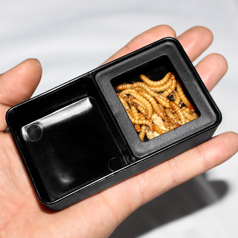 Dwie siatki plastikowy podajnik jedzenia dla gadów pająk mrówki pająk skorpion jedzenie podawanie wody miska dom ogród narzędzie robić karmienia artykuły dla zwierząt