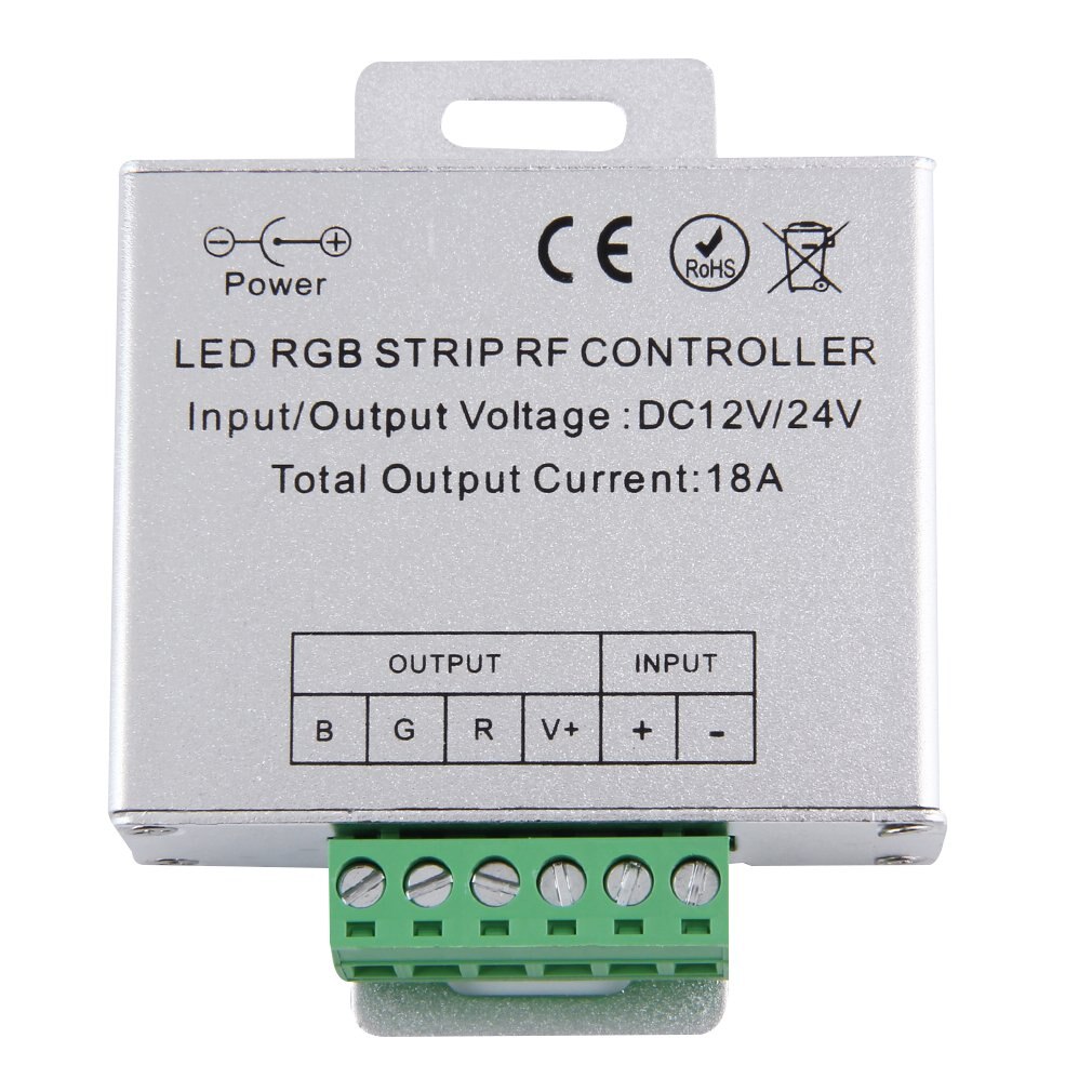 Touch RGB controller DC12V 24V Wireless LED Controller RF Touch Panel LED Dimmer RGB Remote Controller