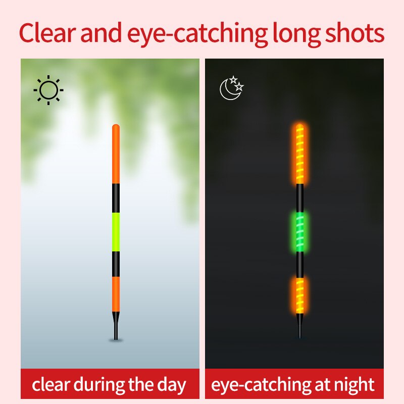 Flotador de pesca inteligente, herramienta electrónica llamativa, de tiro largo, para pesca en roca, biblioteca en Lagos