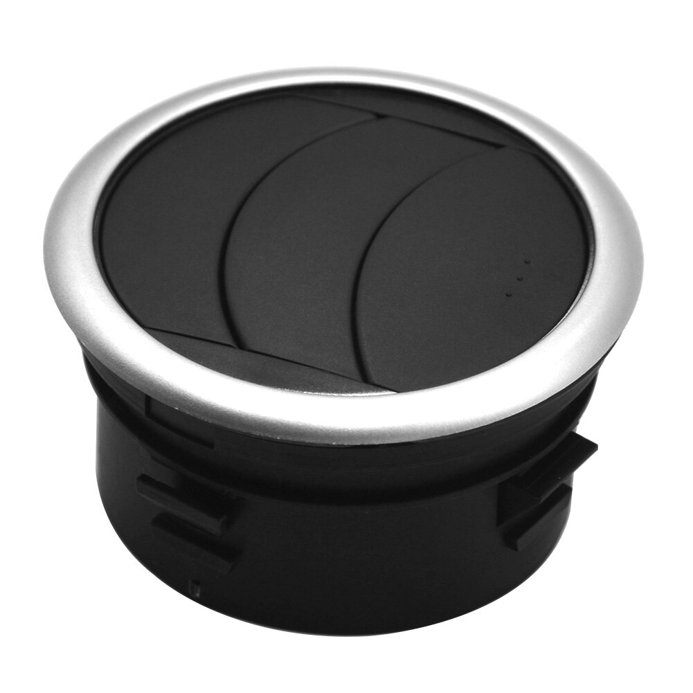 Car Dashboard Heater Air Vent Auto Conditioner Side Outlet A/C Grille Deflector Ceiling Air Vent Ducting Ventilation