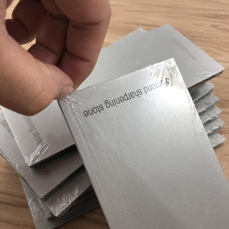 Afiador de faca de diamante 170*75MM pedra de afiar grão 80-3000 # Ferramentas de diamante de pedra de amolar facas de cozinha de pedra de amolar de moagem fina