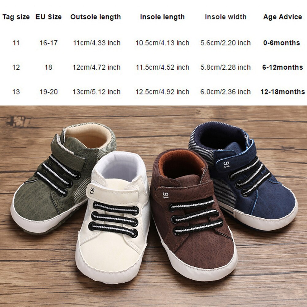 Winter Herfst Baby Jongens Meisjes Casual Lederen Sneakers Sport Crib Soft Eerste Wandelaar Schoenen 0-18 Maanden Babyschoenen