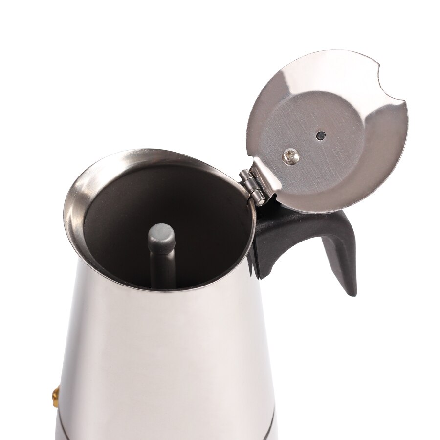 Moka Espresso Koffiezetapparaat Latte Piano Cottura Filtro Koffiezetapparaat Koffie Pot Percolator Gereedschap Koffiekan Koffiezetapparaat Pot