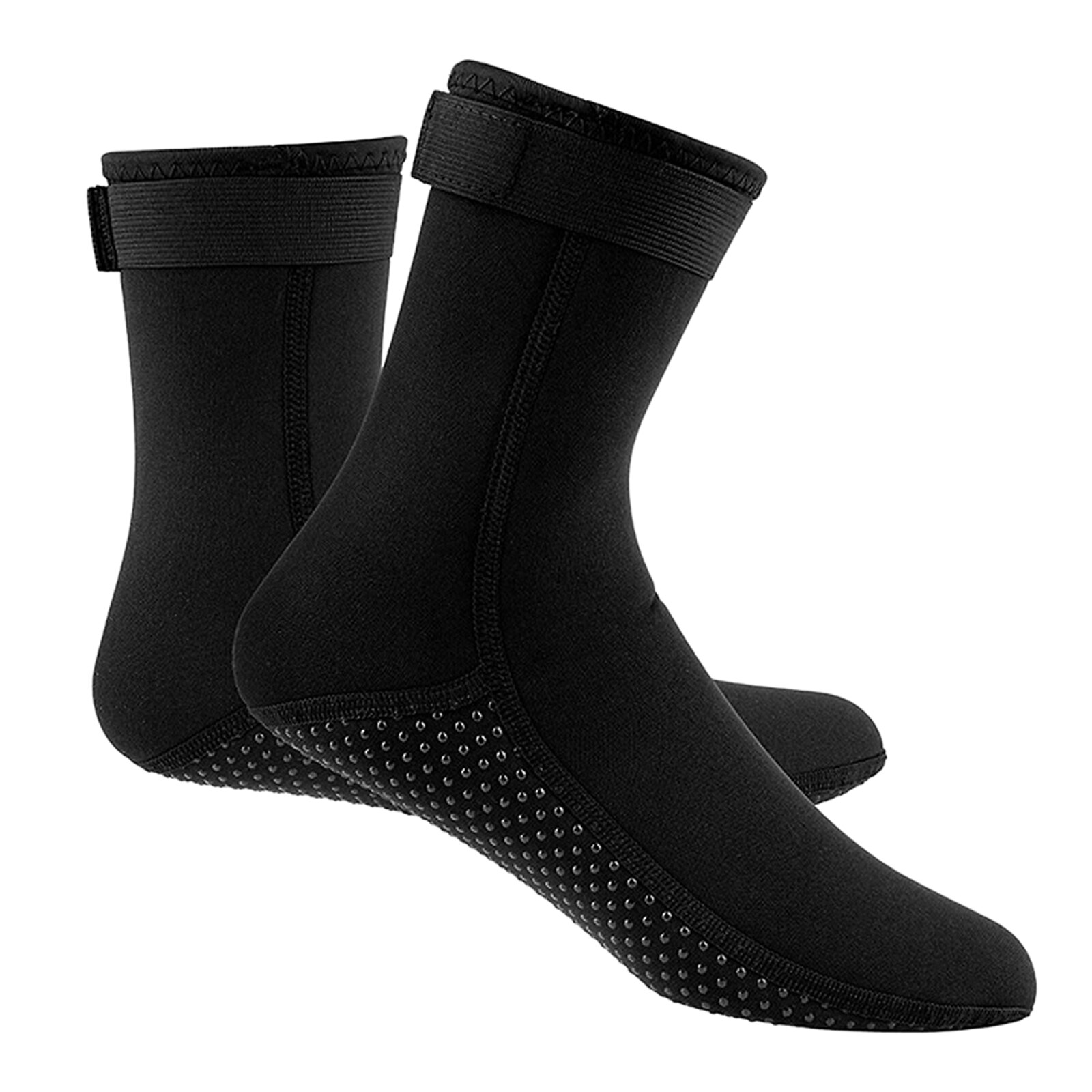 Calzini da sub in neoprene da 3MM stivali scarpe da acqua stivaletti da spiaggia Snorkeling immersioni stivali da Surf per uomo donna stivale da sub: genere B1 / M