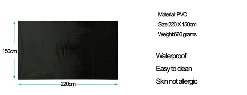 Waterproof Adult Bed Sheets s-e-x PVC Mattress Cover Allergy Relief Bed Bug Hypoallergenic Size 220X150cm Bed mat