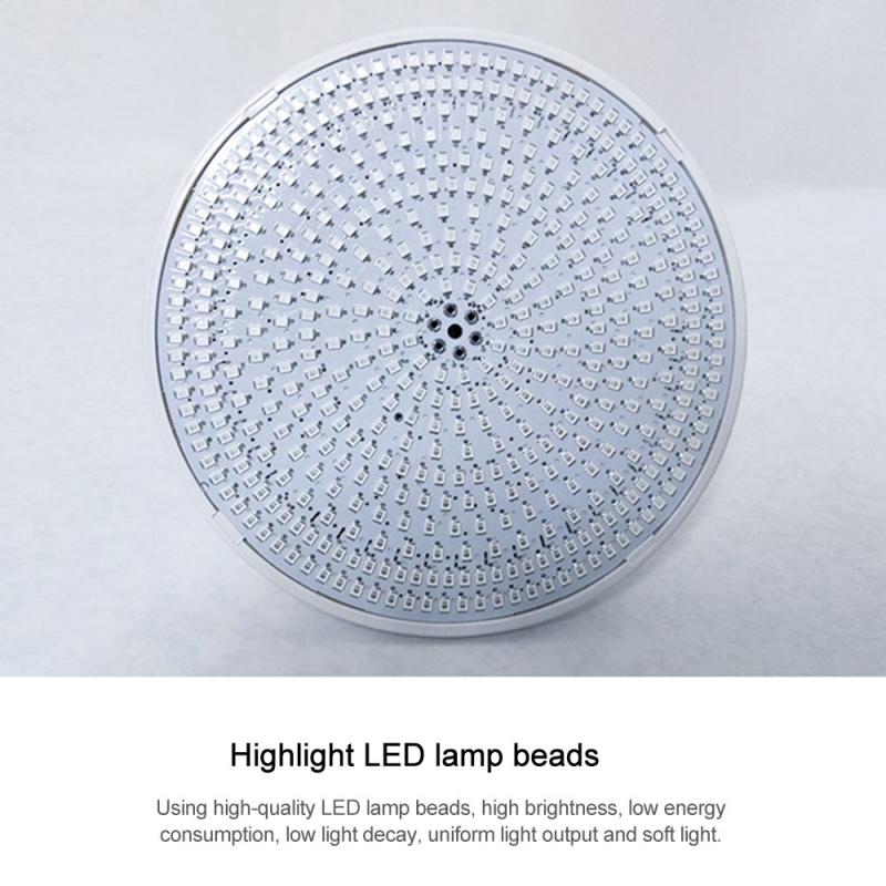 E26 35W Floating Underwater Light Submersible LED Disco Light Glow Show Swimming Pool Tub Spa Bath Light Lamp