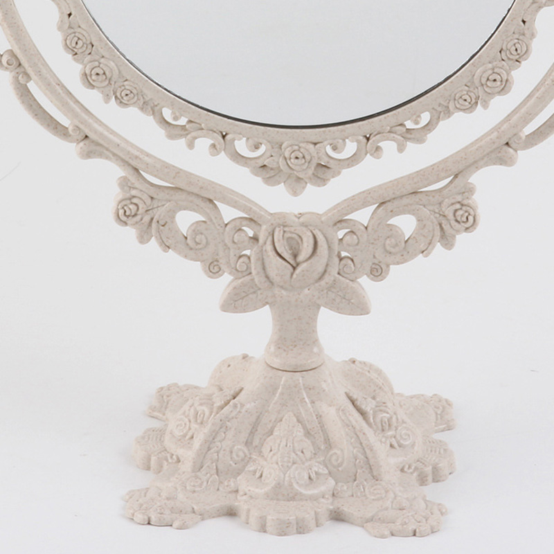 miroir de maquillage bureau rotatif gothique miroir papillon Rose décor beauté outil wyt77