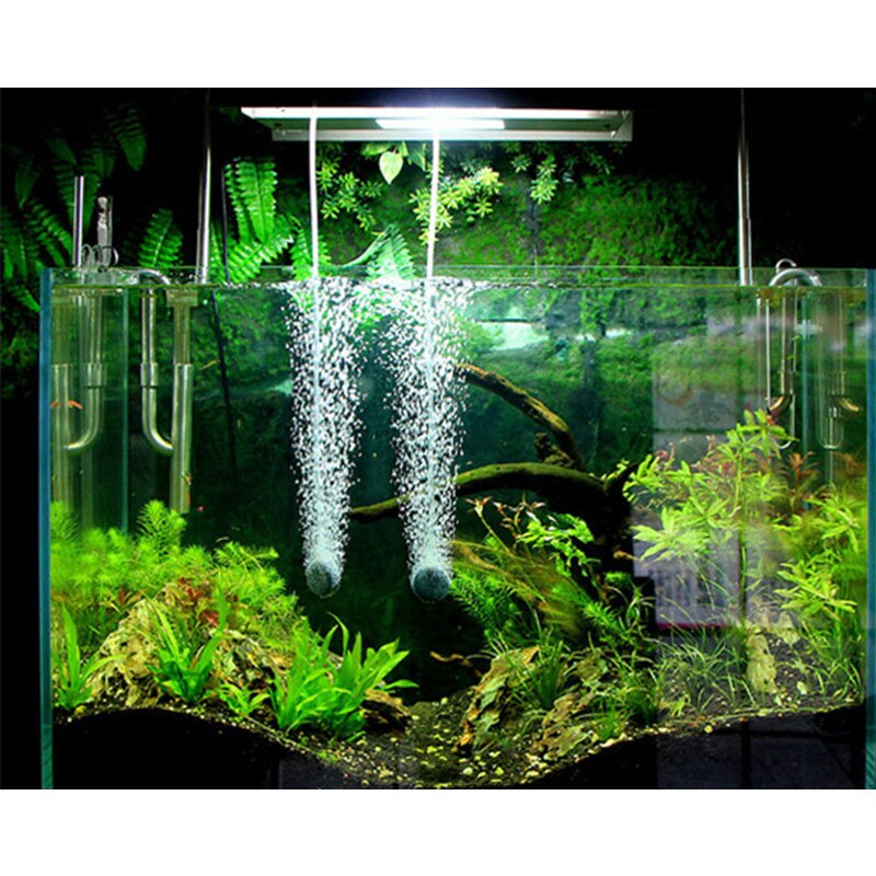 Super Aquarium Luchtpomp Fish Tank Air Compressor Voor Aquarium Verstelbare Stille Rustige Air Control Aquarium Vis Accessoires