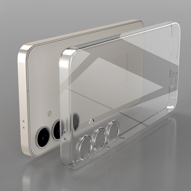Luxury Crystal Silicone Case For Samsung Galaxy S24Ultra Back Cover Ultra Thin Transparent Soft TPU Case for Samsung S24 Plus +