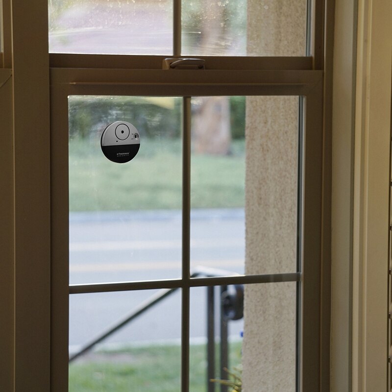 DOBERMAN-Detector de vibración electrónico de seguridad, dispositivo inalámbrico de 100DB, Sensor de vibración para ventana y puerta de armario, alarma de seguridad
