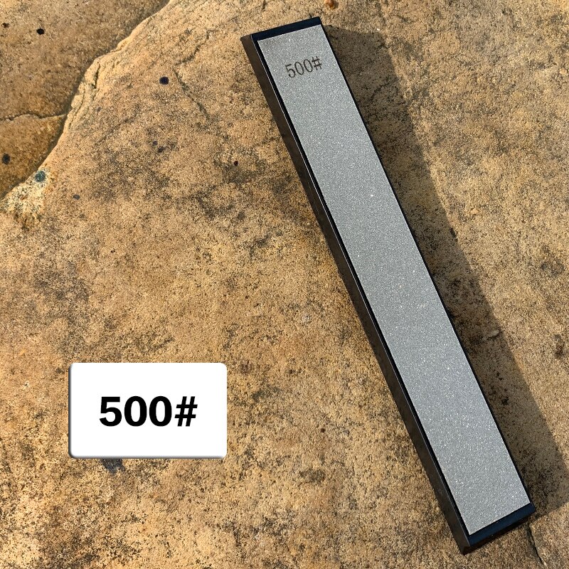 whetstone sharpener knife fixed angle knife sharpener diamond oil stone sharpening grinding Blade bars diamond sharpening stone: 500 GRIT