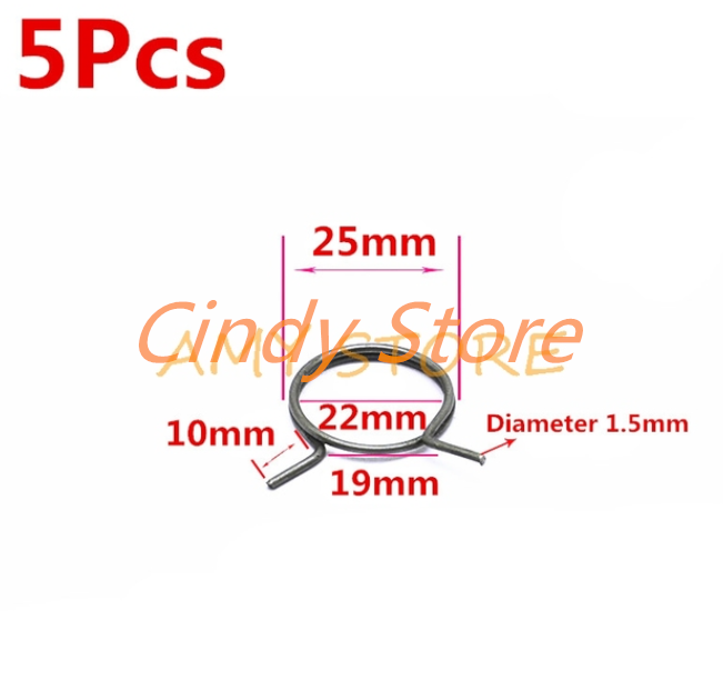 5Pcs Door Handle Springs Internal Door Lever Knob Latch Replacement Coil Torsion Spring for Repairing