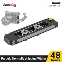 SmallRig Quick Release Safery Rail Camera Rig NATO Rail 70mm W/ Anti - off Pins For EVF Mount Nato Handle DIY Attach 2483