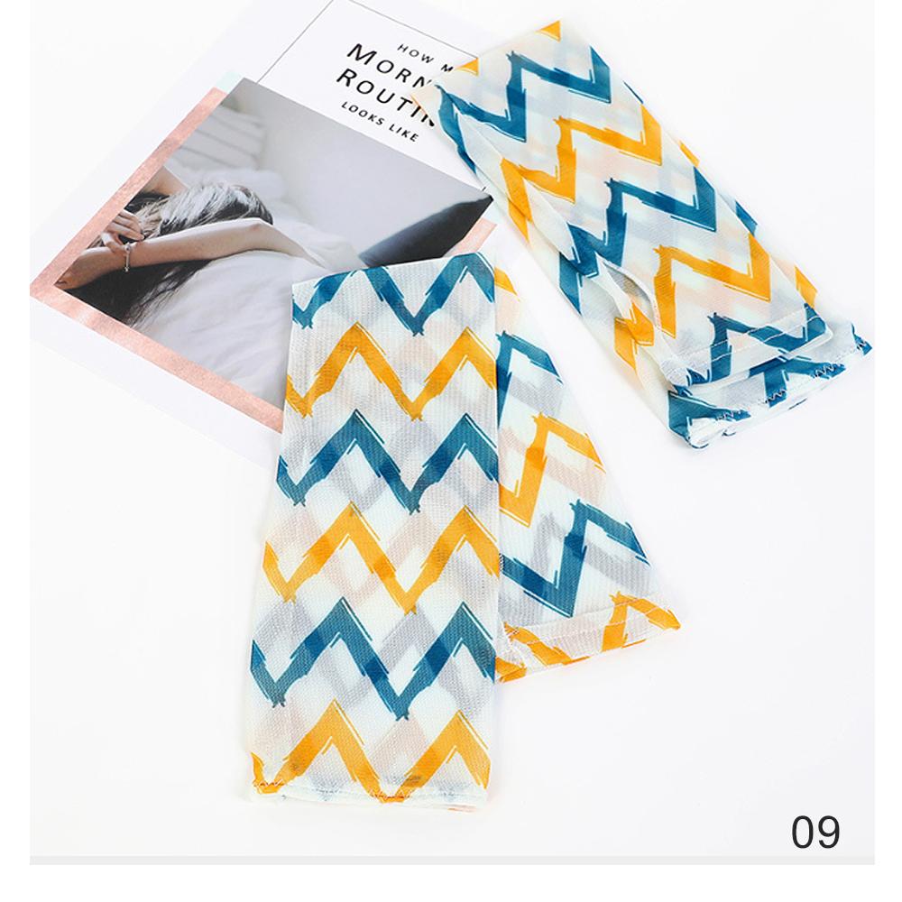 Manchettes d'été colorées pour femmes, protection contre les uv et le soleil, idéales pour le cyclisme, la course à pied, la pêche, l'escalade et la conduite: 9