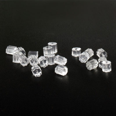 100 stks/partij Rubber Clear Earring Back Stopper Siliconen Ronde Earring Back Stoppers Bullet Butterfly Earring Back Stoppers: PP stopper