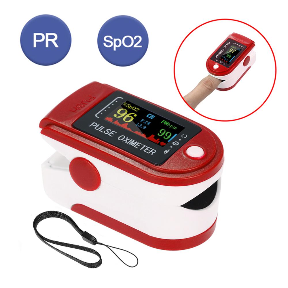 Digitale Fingertip Pulsoximeter OLED Display Blut Sauerstoff Sensor Sättigung SpO2 Monitor Messung Meter für Sport: MD1925R
