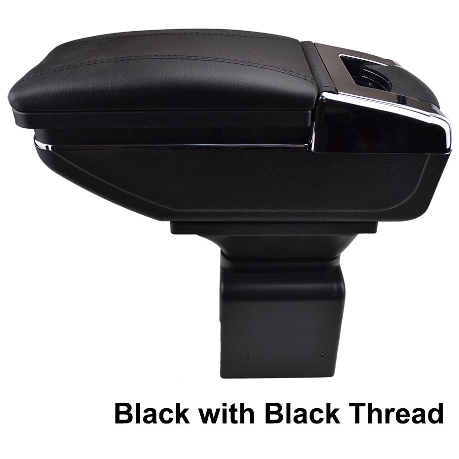 Schowek podłokietnik robić Peugeot 307 podłokietnik Center Center konsola obrotowy: czarny wątek