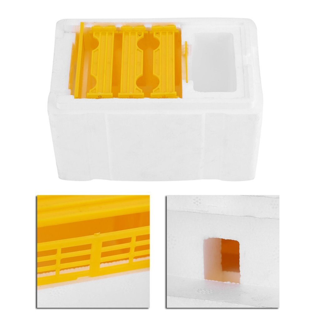 Beekeeping Tools Foam Beehives Bee Tail Boxes Bee Breeding Boxes Pollination Box Sets