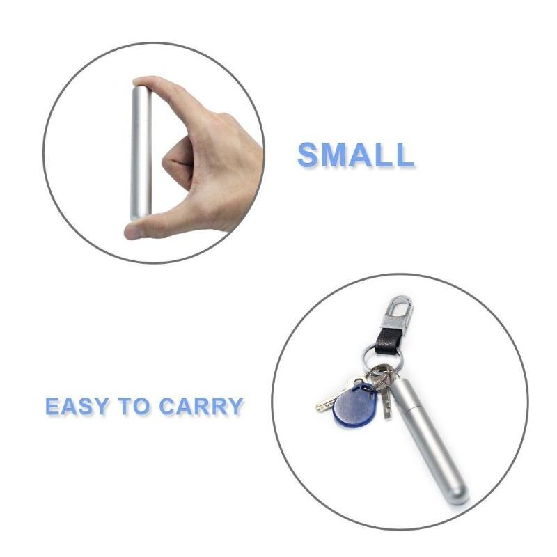 Pajilla de Metal plegable portátil, plegable, reutilizable, Pajita para beber, pajitas de acero inoxidable, accesorios para Bar