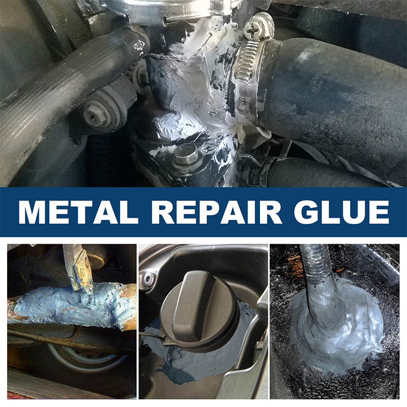 AB Casting Repair Glue Kaltschweißkleber Metallreparaturkleber für Metallgussdefekt Hochtemperaturbeständiges flüssiges Dichtmittel