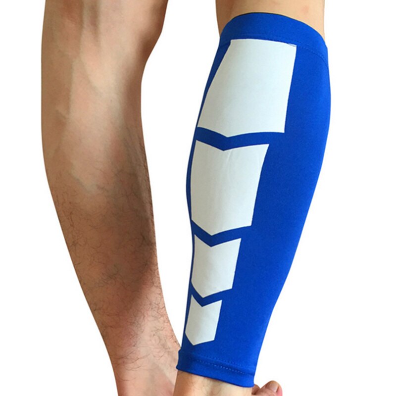 1pc Sports Leg Calf Leg Brace Support Stretch Sleeve Compression Exercise Unisex Help Ease Cramping Fit Comfortably Your CALF: blue / XL