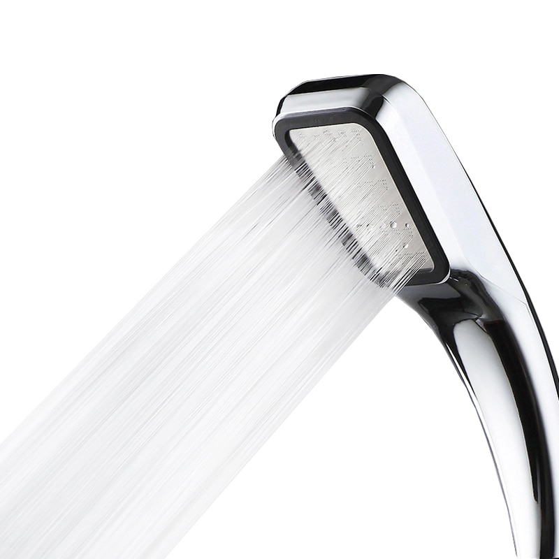 High Pressure Shower Head 300 Holes Chrome Square Rainfall Water Saving Shower head For Bathroom Supplies