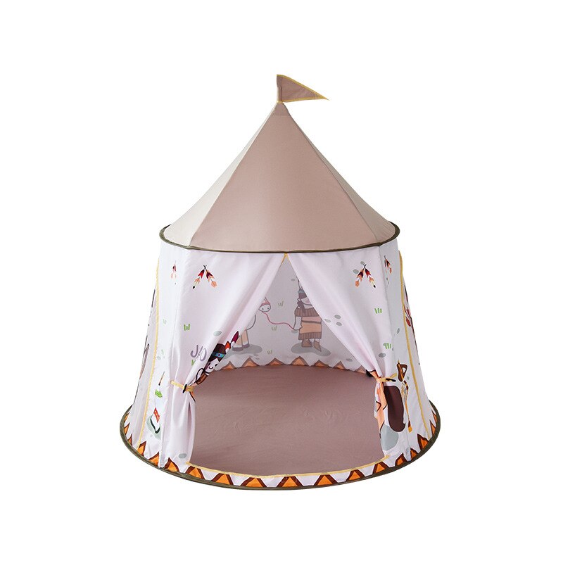Indianen Kids Play Tent Ballenbad Tent Jongen Meisjes Prinses Kasteel Draagbare Indoor Outdoor Baby Play Tenten Huis Hut Voor kinderen Speelgoed: Default Title