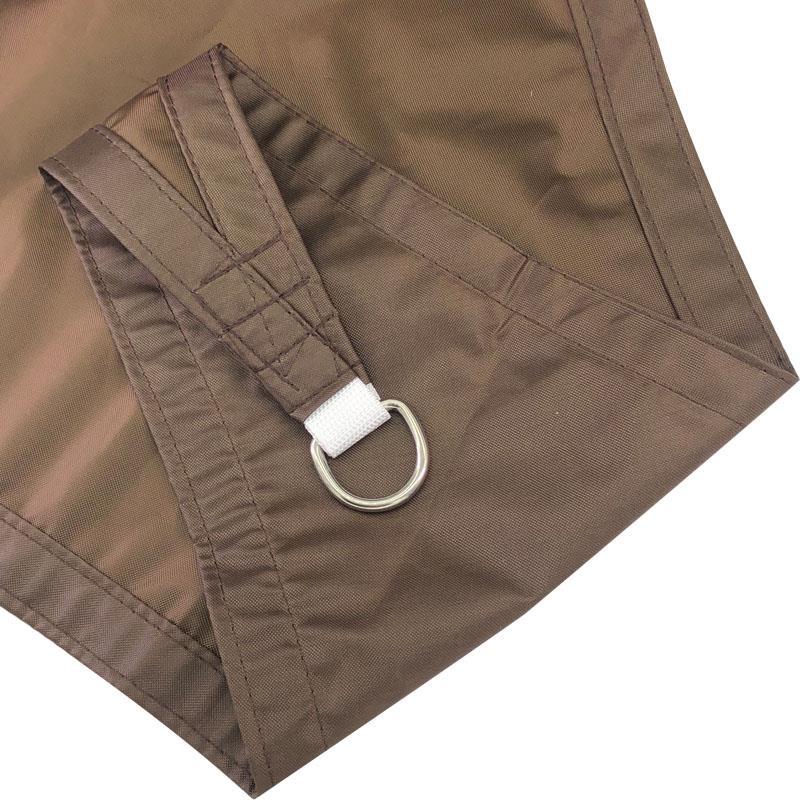 3*4 Meters Waterproof Sunshade Sail Outdoor Garden Swimming Pool Sunshade Net Anti Ultraviolet Anti Aging 10*13ft: Chocolate