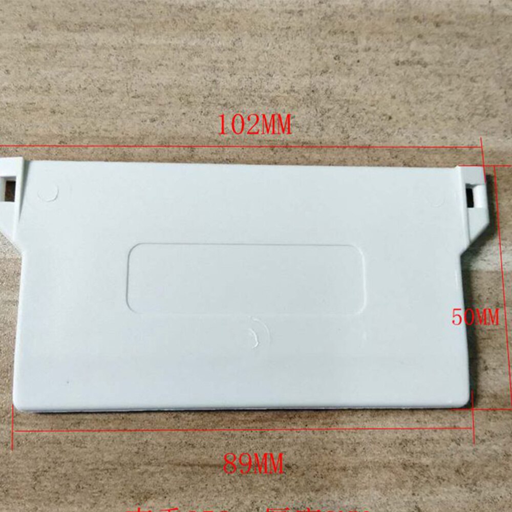 10PCS 89mm Plastic Bottom Plate for Vertical Blind Portable Bottom Weights Slats Vertical Blind Fittings Roller Accessories (Whi