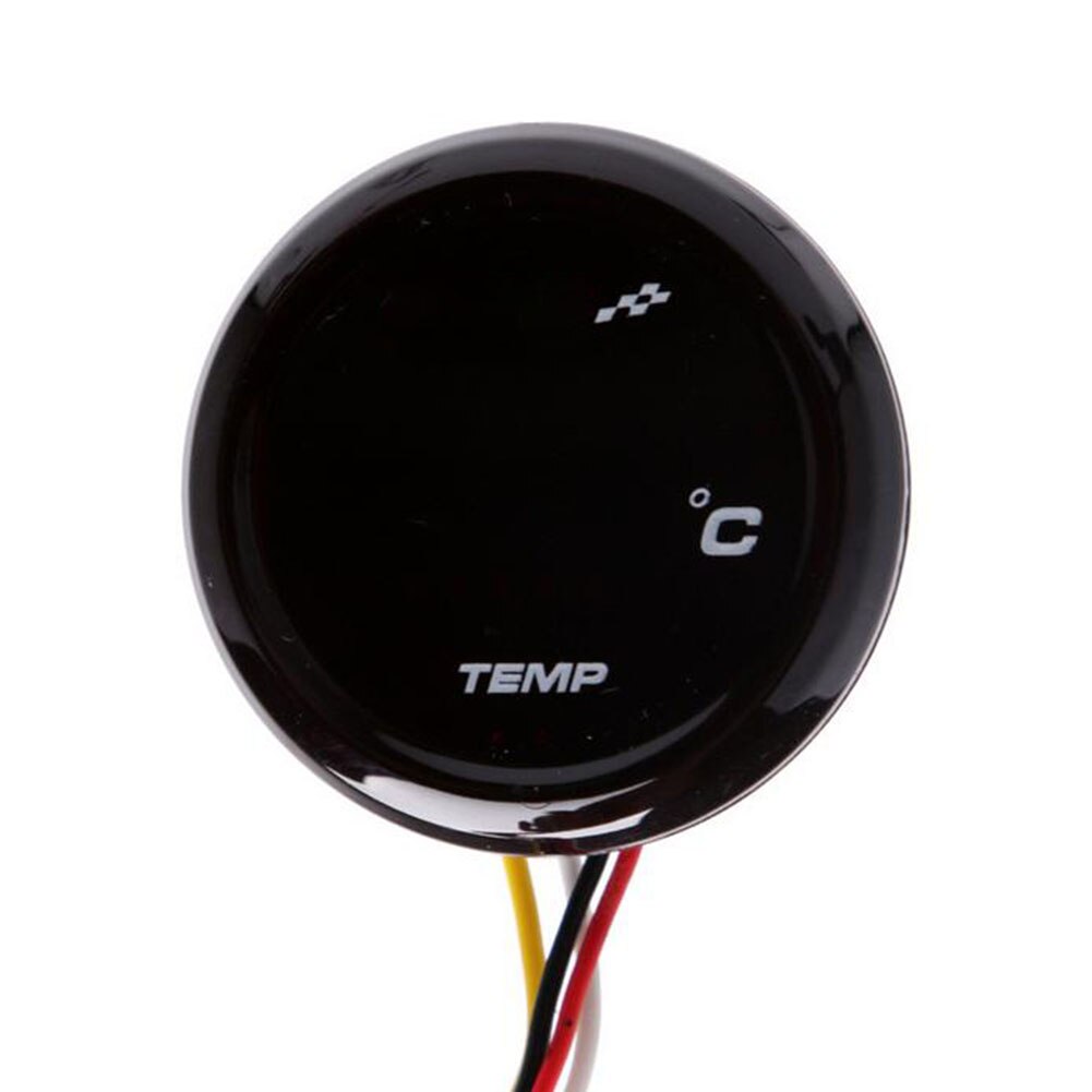 Digital Motorcycle thermometer Water Temp Gauge Meter With 22mm Sensor DC 12V