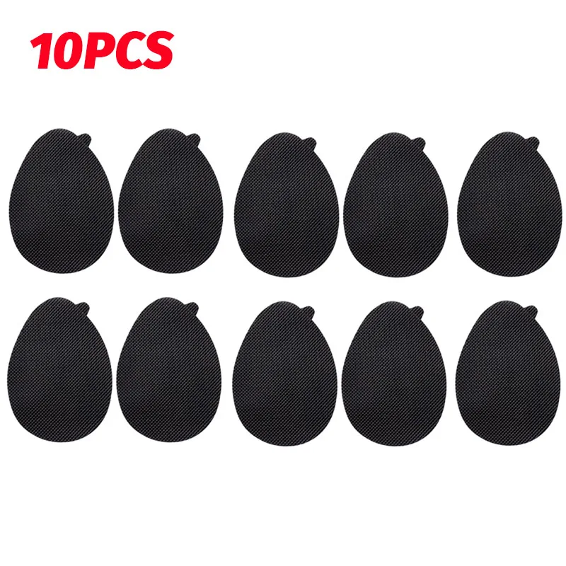 2/20Pcs Wear-Resistant Non-Slip Shoes Mat Self-Adhesive Forefoot High Heels Sticker High Heel Sole Protector Rubber Pads Cushion: green