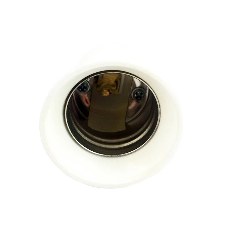GU10 naar E27-adapter - 2-pins (GU10) basis naar middelgrote schroef (E27) basislampfittingconverter, LED-verlichtingsadapter lamphouder