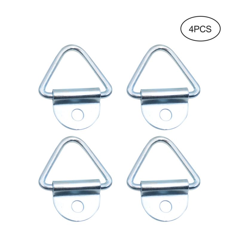 Tie Down Lashing Ring Zinc Plated Hitch Mooring Ring For Van Boat Horse Box Truck Trailer