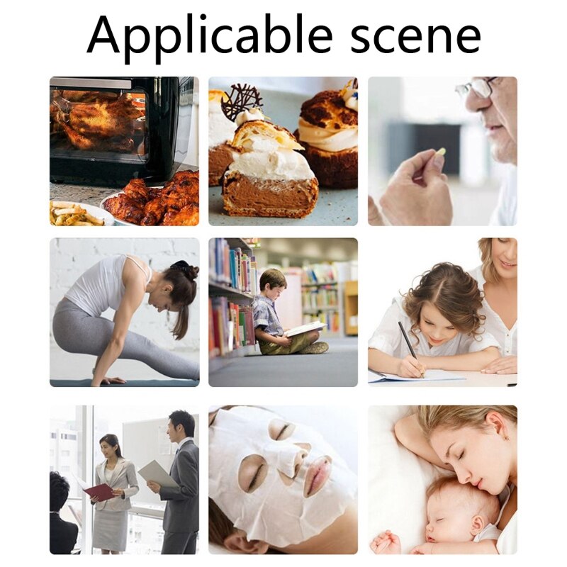 Stainless Steel Visual Timer Mechanical Kitchen Timer 60-Minutes Alarm Cooking Timer with Loud Alarm Magnetic Clock