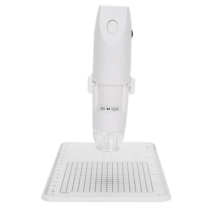 1080p Microscope Adjustable Portable Wireless Microscope Camera for Students with Larger Screen