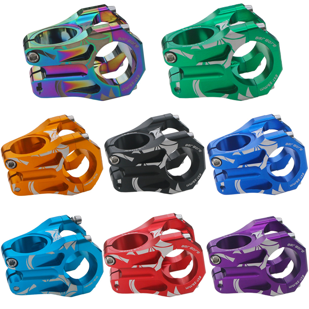 Potencia corta mtb Vástago de manillar de bicicleta de montaña, piezas de 0 grados para DH AM Enduro, 31,8mm, piezas 31 8 vastago bicicleta carretera potencia bici