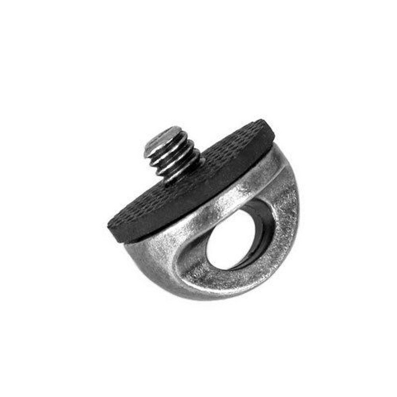 1 unidad 1/4 "adaptador de tornillo para DSLR correa de cámara SLR trípode montaje de placa de liberación rápida