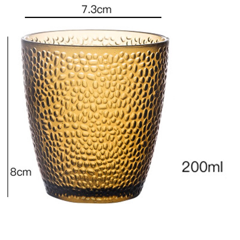 Pvc-viinikuppi olutbrandymehu korkea booripitoinen martini cocktaillasi täydellinen baarijuhliin universaali kuppi mehu maitokuppi: Ruskea 200